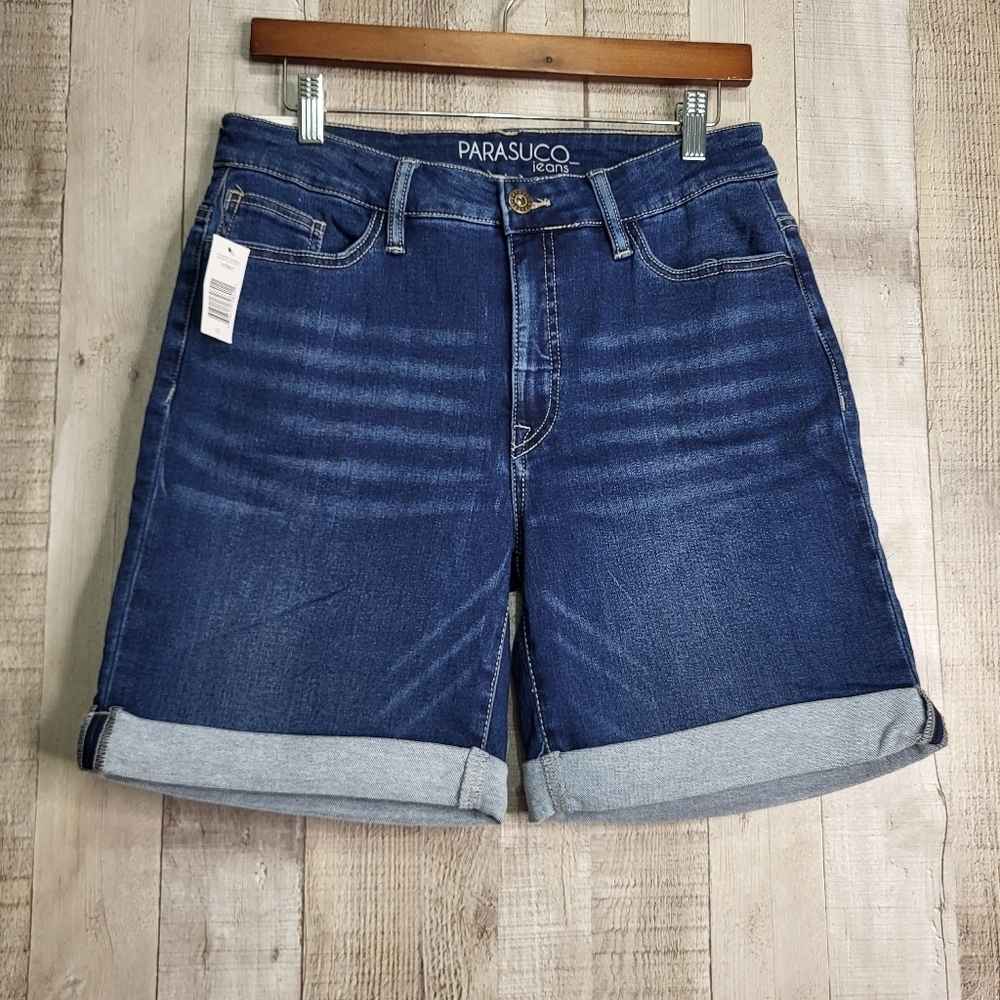 ❤️ Parasuco Women's Blue Denim Shorts